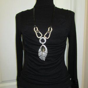 Necklace on a rope chain Very Beautiful